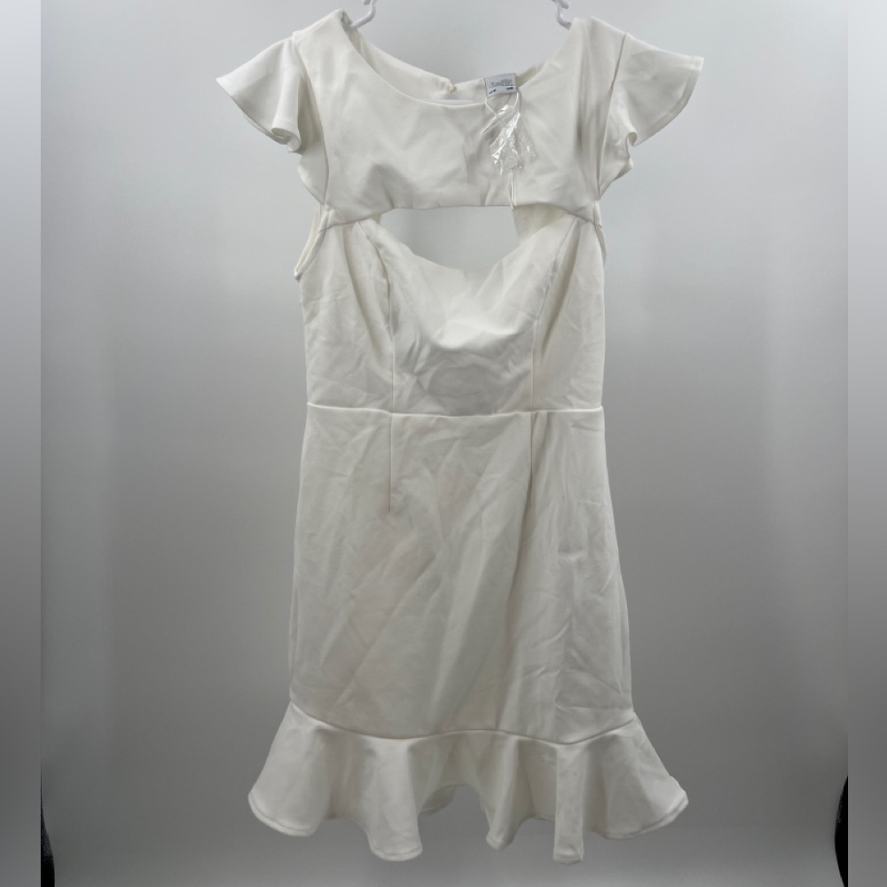 Leslie White Mini Dress